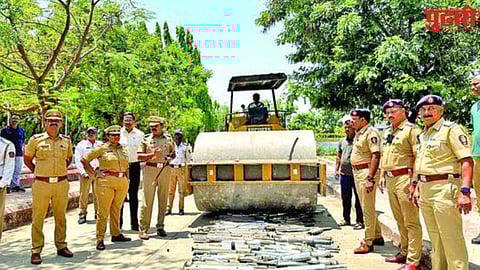 police action illegal silencers