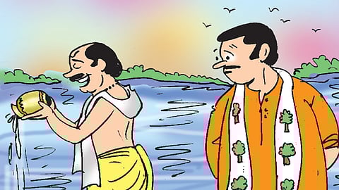 पहिला चहा : हर हर नर्मदे..!