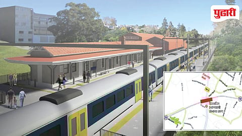 Thane Mulund new railway station