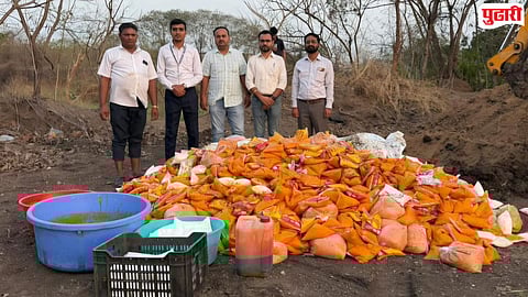 Pune Crime : भेसळयुक्त मँगो पल्पचा ३,८०० किलो साठा जप्त, अन्न व औषध प्रशासनाची राक्षेवाडी येथे कारवाई