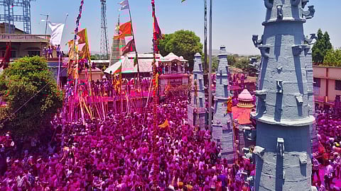 sangali Kharsundi Sasankathi and Palkhi procession