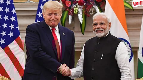 Modi Trump phone call