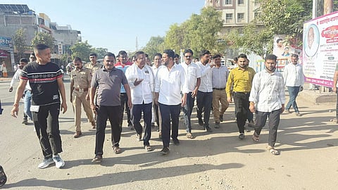 Nagar Manmad Highway Work