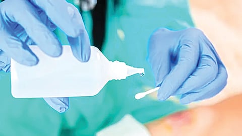 Hospital antiseptic bacteria |