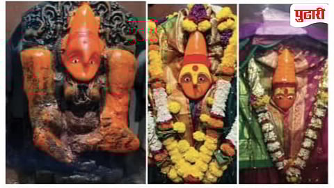 सटवाई देवी मूर्तीवरील शेंदूर काढण्याचा निर्णय; १६ एप्रिलला पुरातत्त्व विभागाची कारवाई...