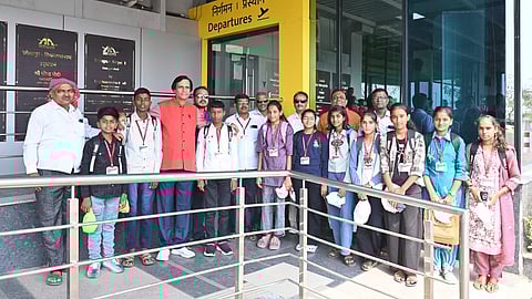 Solapur-Hyderabad flight