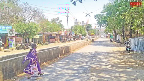 Bhoom heatwave temperature