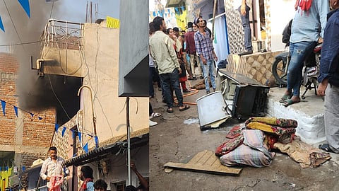 Gas Cylinder Explosion in Kamptee