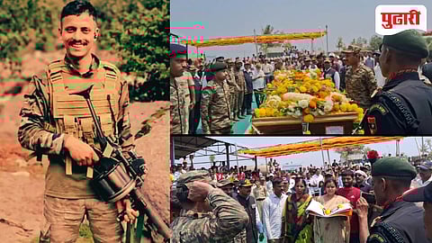 टाकळीवाडीचा वीरपुत्र रोहित खनिकुडे यांना शासकीय इतमामात अखेरचा निरोप