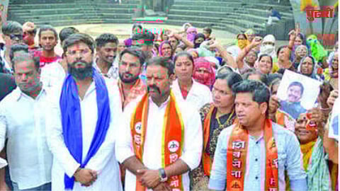 Sambhajinagar political protest