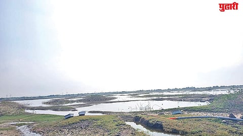 illegal water extraction dam