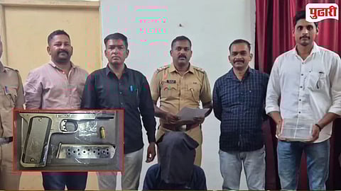Illegal Weapon Arrest Dhule