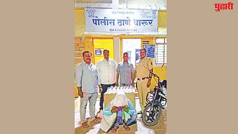 Dharur illegal liquor raid