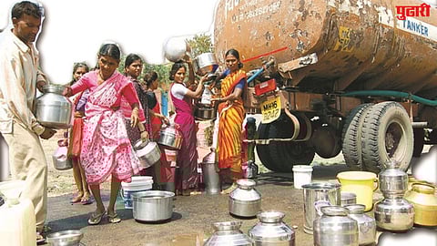 Thane district water crisis