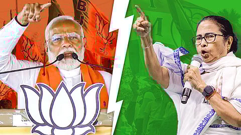 PM Modi Attacks : ‘विझण्यापूर्वी दिवा जसा फडफडतो, तशीच TMCची अवस्था’, पंतप्रधान मोदींचा घणाघात