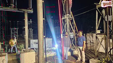 Pathri 132 KV substation explosion