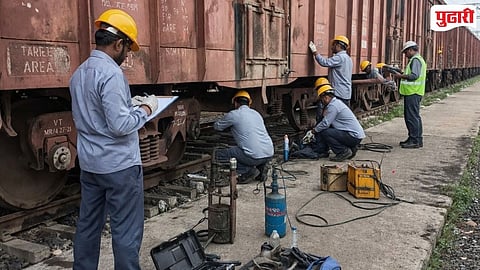 Purna Depot wagon inspection