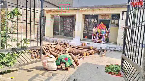 Social protest Nanded village