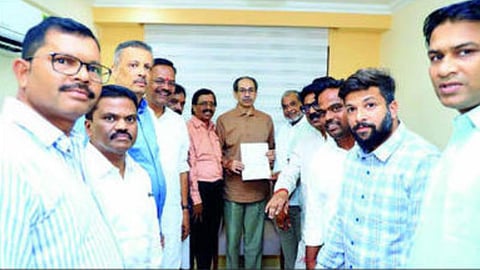 Mango-Cashew Farmers Protest