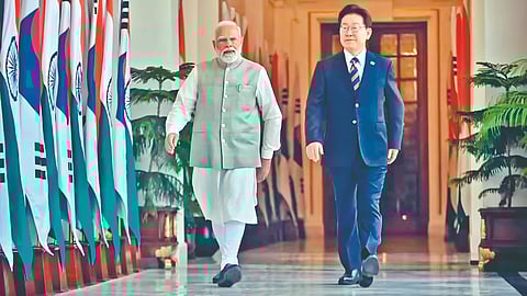 Lee Jae Myung India visit |