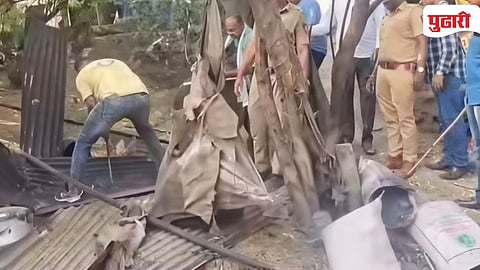 Shindkheda Illegal Country Liquor Raid