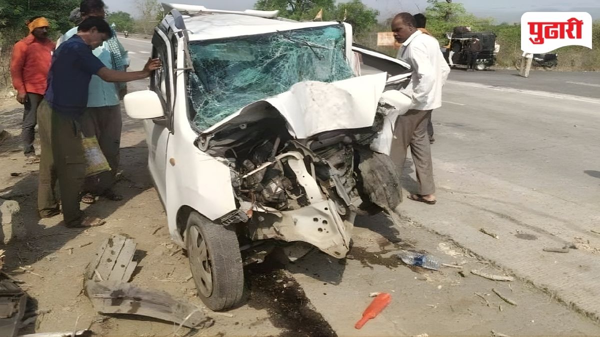 Amravati Accident | वरूड-मोर्शी मार्गावर भीषण अपघात; नागपूरच्या एकाच कुटुंबातील तिघांचा मृत्यू,