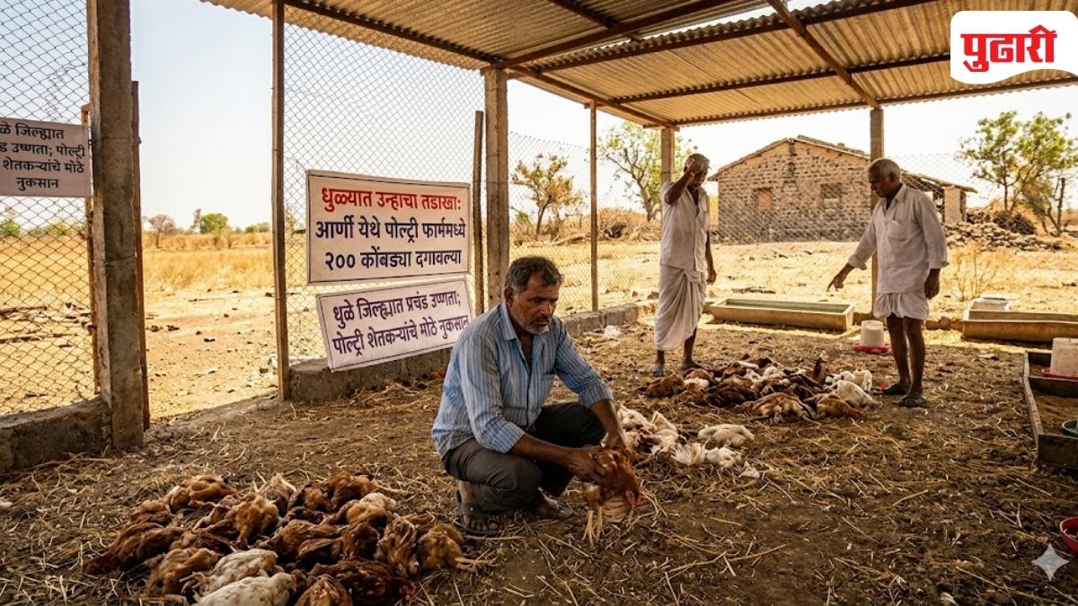 Heatstroke deaths in Dhule