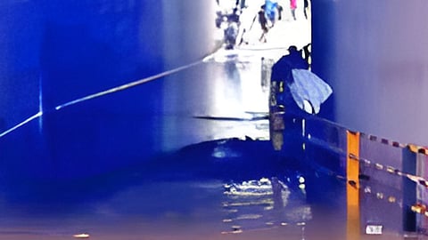 Sambhajinagar Shivajinagar underpass waterlogging