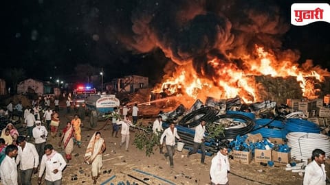 Naigaon Dongargaon Fire