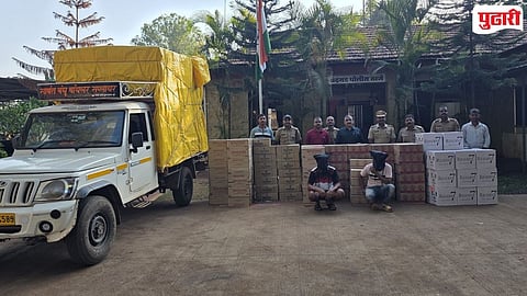 Illegal Goa Liquor Seized