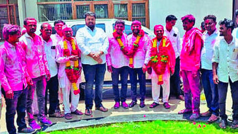 Hat trick of Shiv Sena-NCP alliance in Motigavan Gram Panchayat