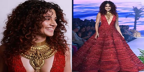 லக்ஷ்மி உருவம் பொறித்த நகை அணிந்த டாப்சி.. புகார் கொடுத்த பாஜக எம்.எல்.ஏ. மகன்.. என்ன காரணம்?