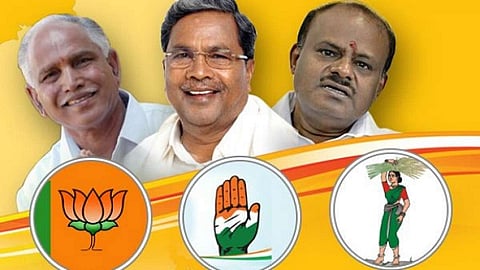 பாஜக, காங்கிரஸ், ஜனதாதளம்