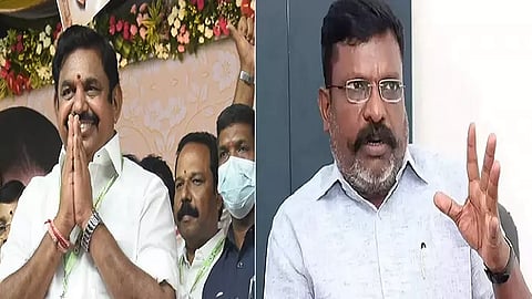 "எடப்பாடி பழனிசாமி தனது சாதுரியத்தால் இந்த இடத்தை அடைந்துள்ளார்" - திருமாவளவன் கருத்து