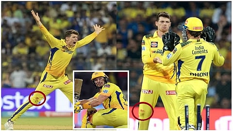 Santner, Dhoni, watson