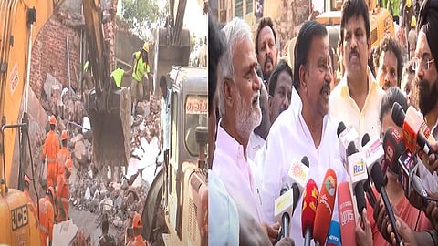 சென்னை மண்ணடி விபத்து