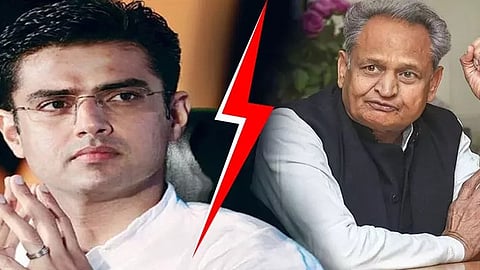 சச்சின் பைலட், அசோக் கெலாட்