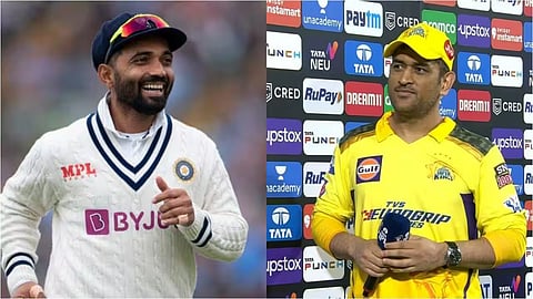 Ajinkya Rahane & MS Dhoni