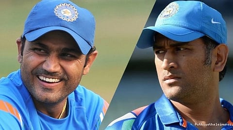 சேவாக், தோனி