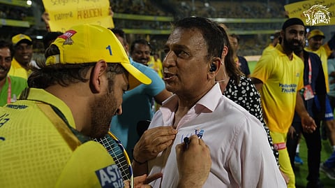 Sunil Gavaskar and MSD