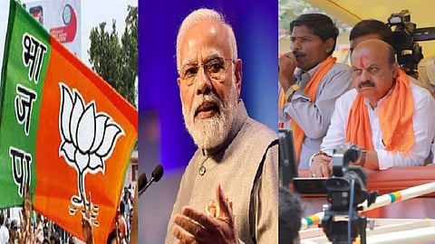 மோடி, பசவராஜ் பொம்மை