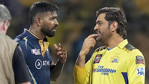 Hardik Pandya-MS Dhoni