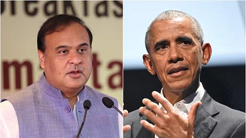 Himanta Biswa Sarma & Barack Obama