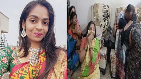 Kontham Tejaswini and her parent