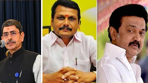 RN Ravi - Senthil Balaji - MK Stalin