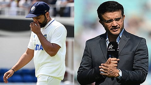 ganguly - rohit sharma