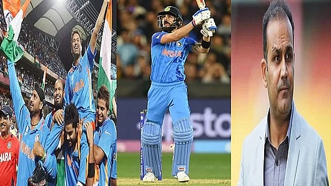 virat kohli - virender sehwag