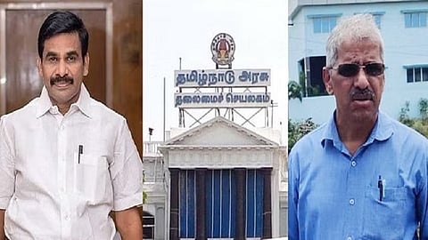 தலைமைச்செயலாளர் இறையன்பு மற்றும் சிவ்தாஸ் மீனா