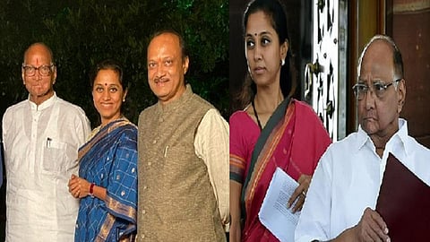 சரத்பவார், சுப்ரியா சுலே, அஜித் பவார்