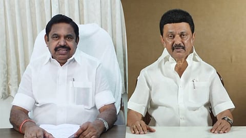 எடப்பாடி பழனிசாமி - மு.க.ஸ்டாலின்